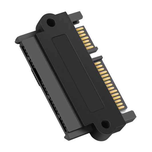 Professional SAS to SATA 180 Degree Angle Adapter Motherboards Card Black