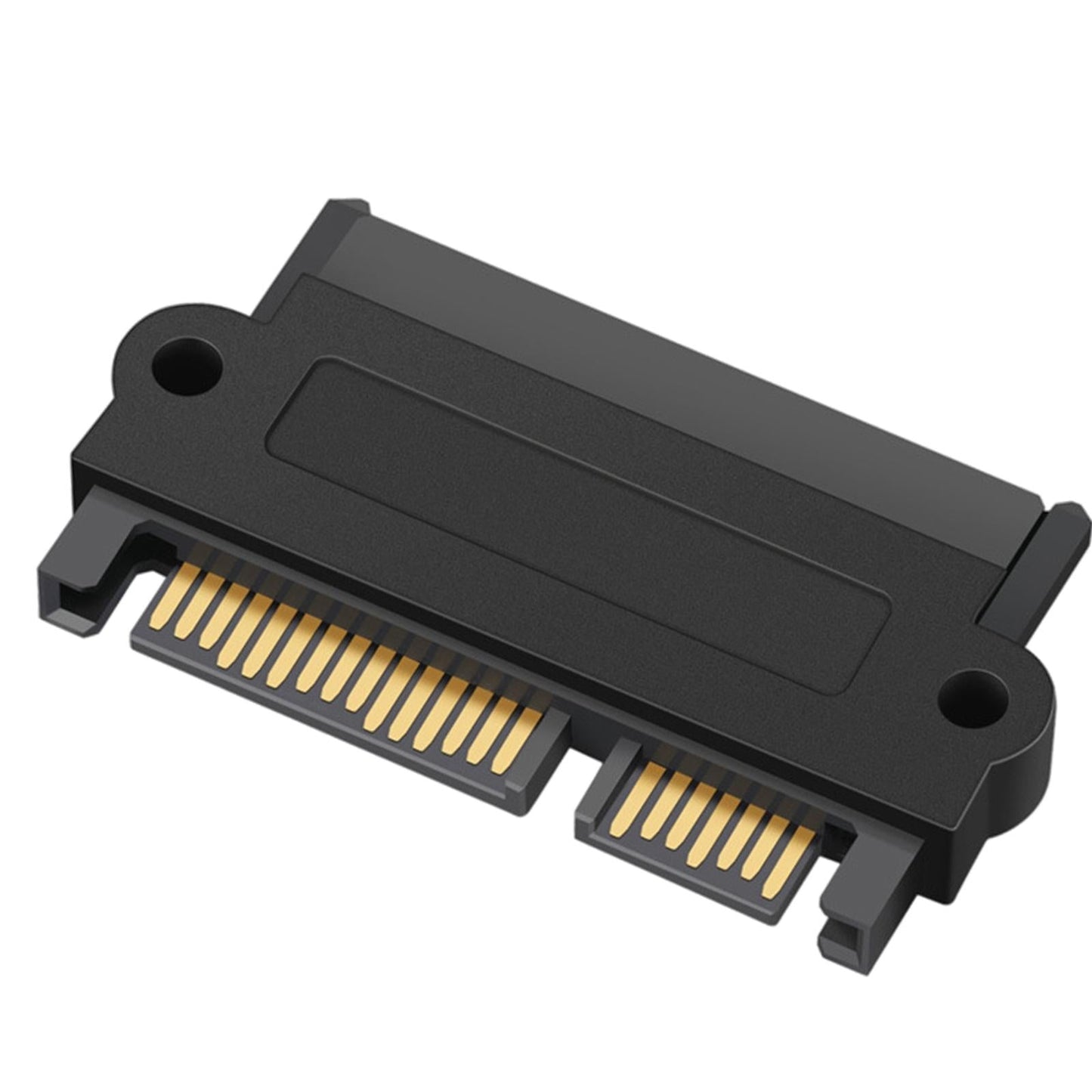 Professional SAS to SATA 180 Degree Angle Adapter Motherboards Card Black