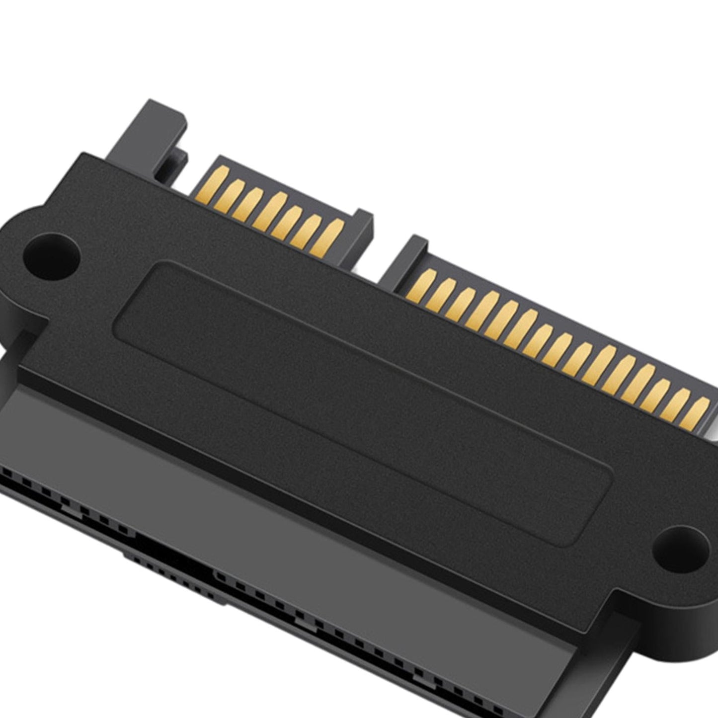 Professional SAS to SATA 180 Degree Angle Adapter Motherboards Card Black