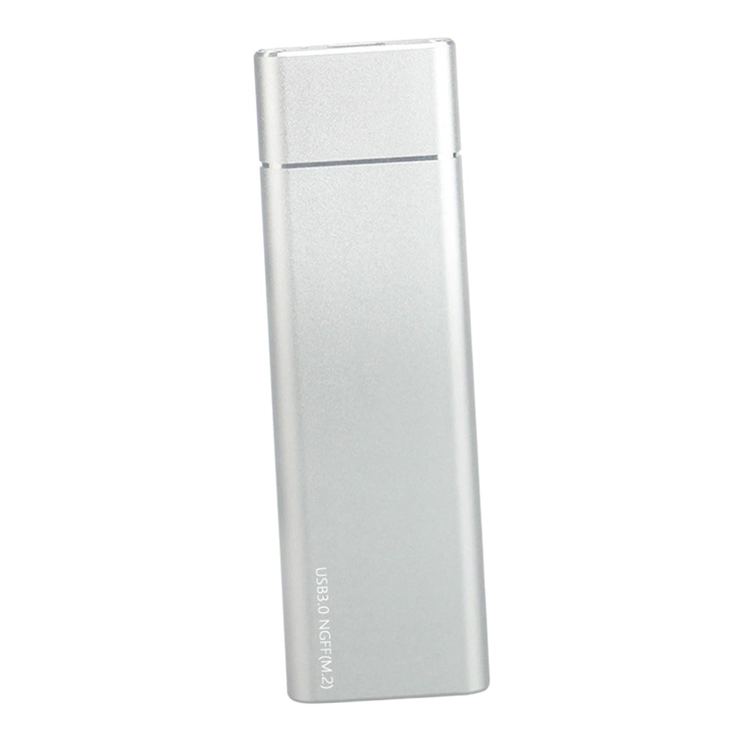 M.2 NGFF to USB 3.0 SSD Enclosure Adapter 6Gbps with UASP with Key B/Key B+M Silver