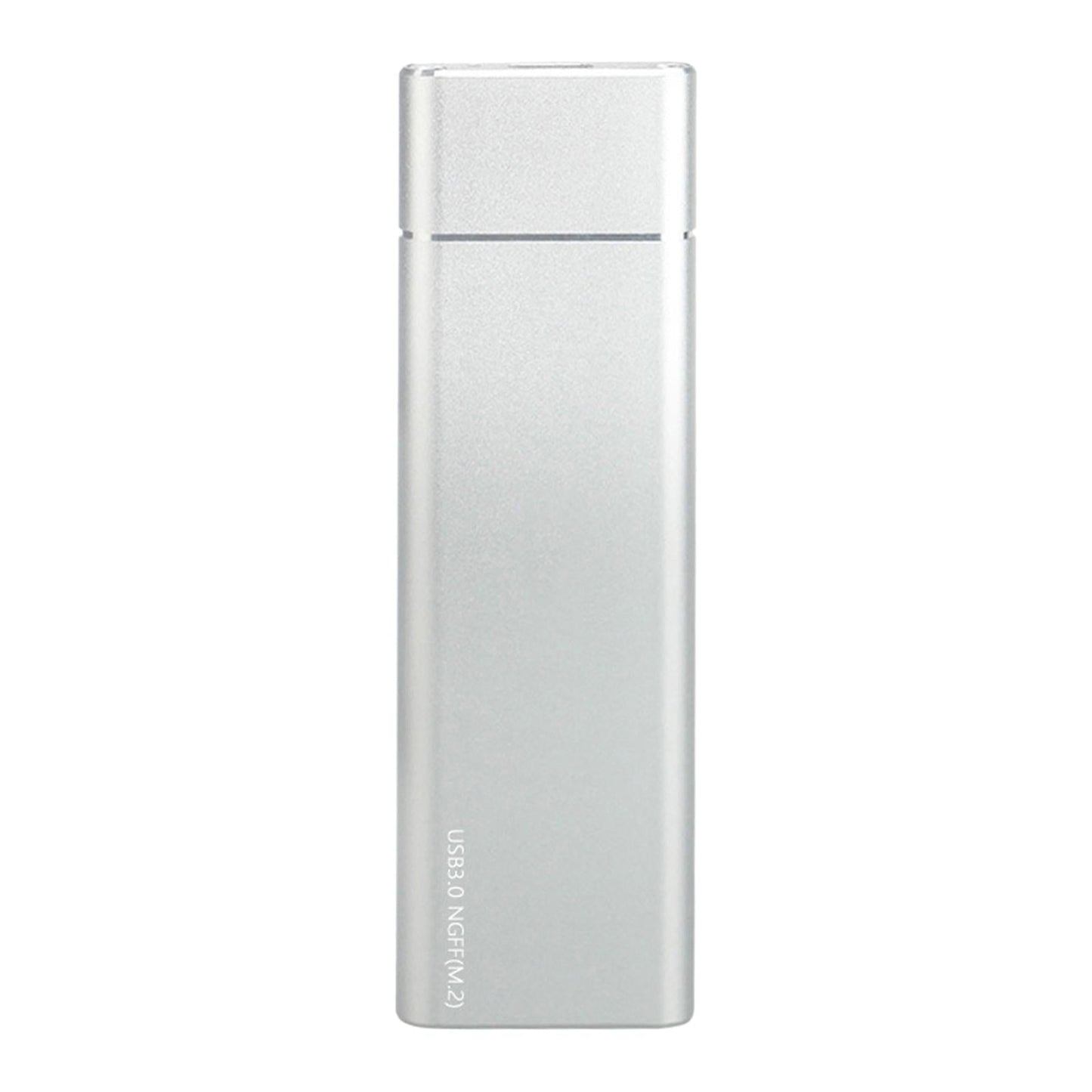 M.2 NGFF to USB 3.0 SSD Enclosure Adapter 6Gbps with UASP with Key B/Key B+M Silver