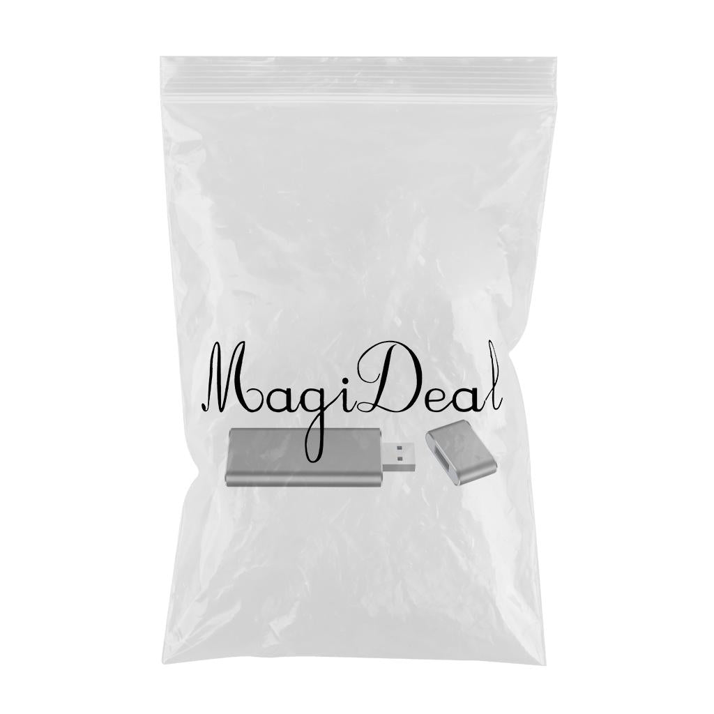 M.2 NGFF to USB 3.0 SSD Enclosure Reader 6Gbps with UASP with Key B/Key B+M Silver Gray