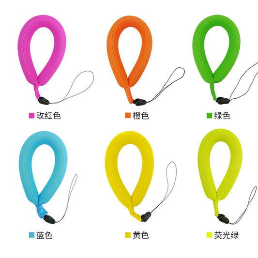 Waterproof Camera Floating Wrist Strap Hand Grip for Diving Swimming Blue