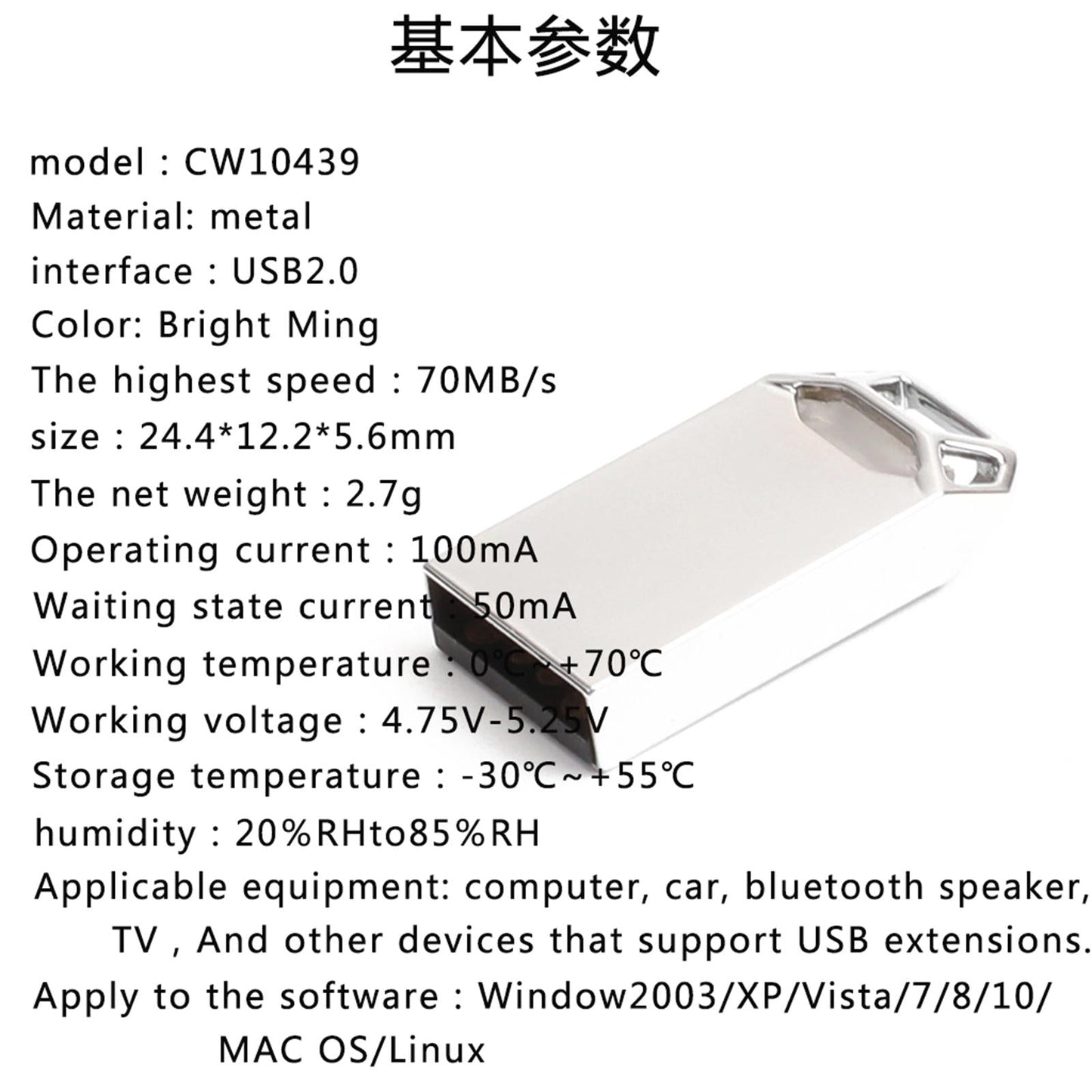 Fashion Flash Drive Pen Drives Gifts Memory Stick for Computer Laptop 2GB