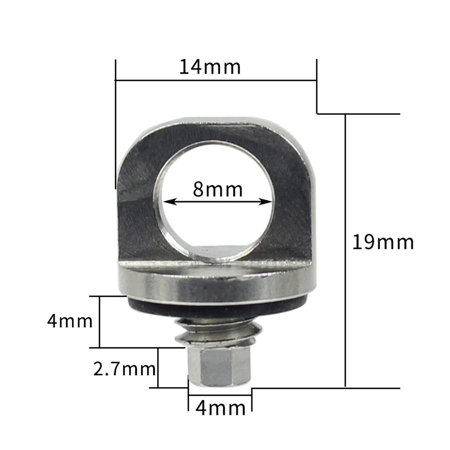 Camera Fix Screw SLR DSLR Camera Fixed 1/4  Camera Screw For Neck Strap"