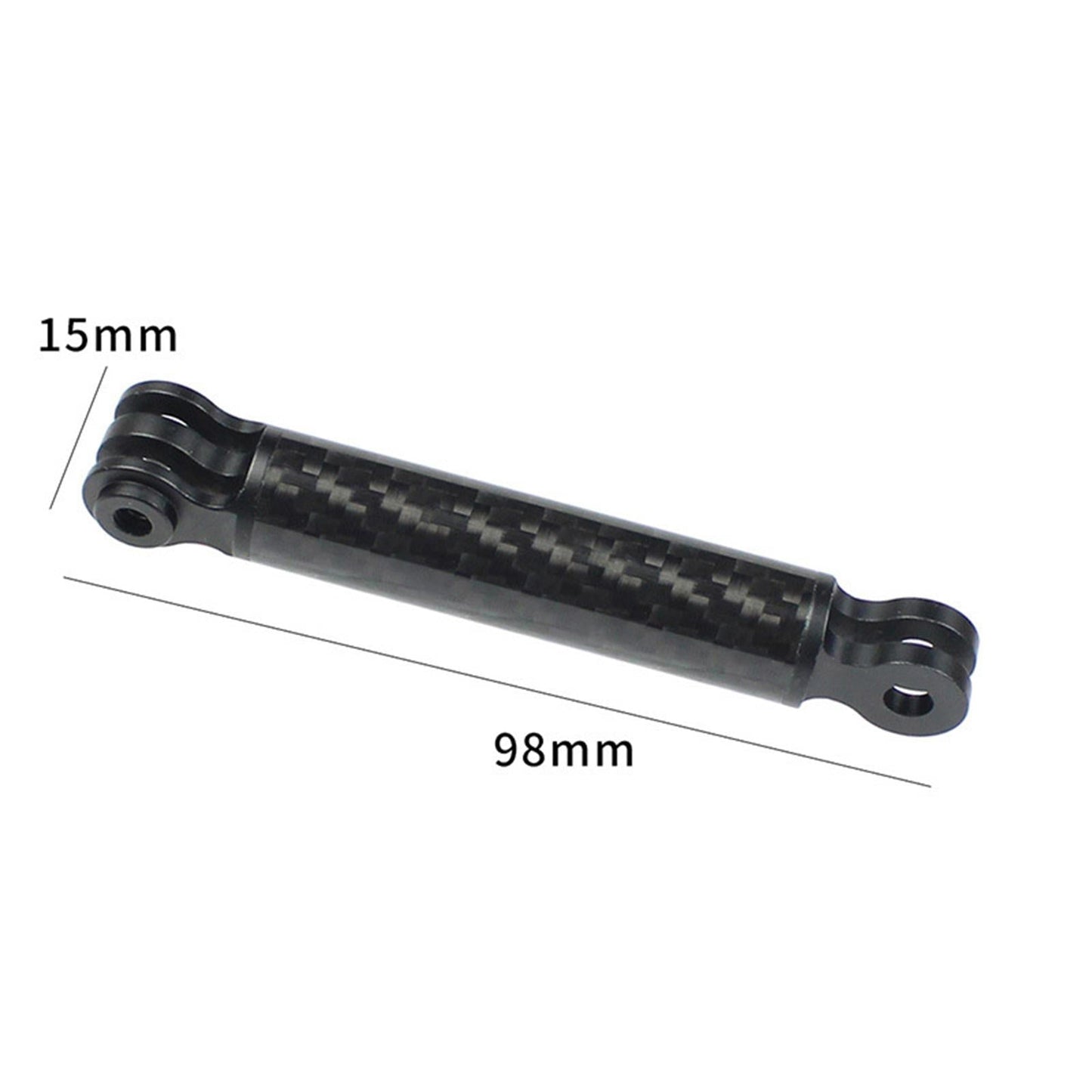 Aluminum Extension Arm Pole Mount Base for Insta360 One R X Cameras 98mm