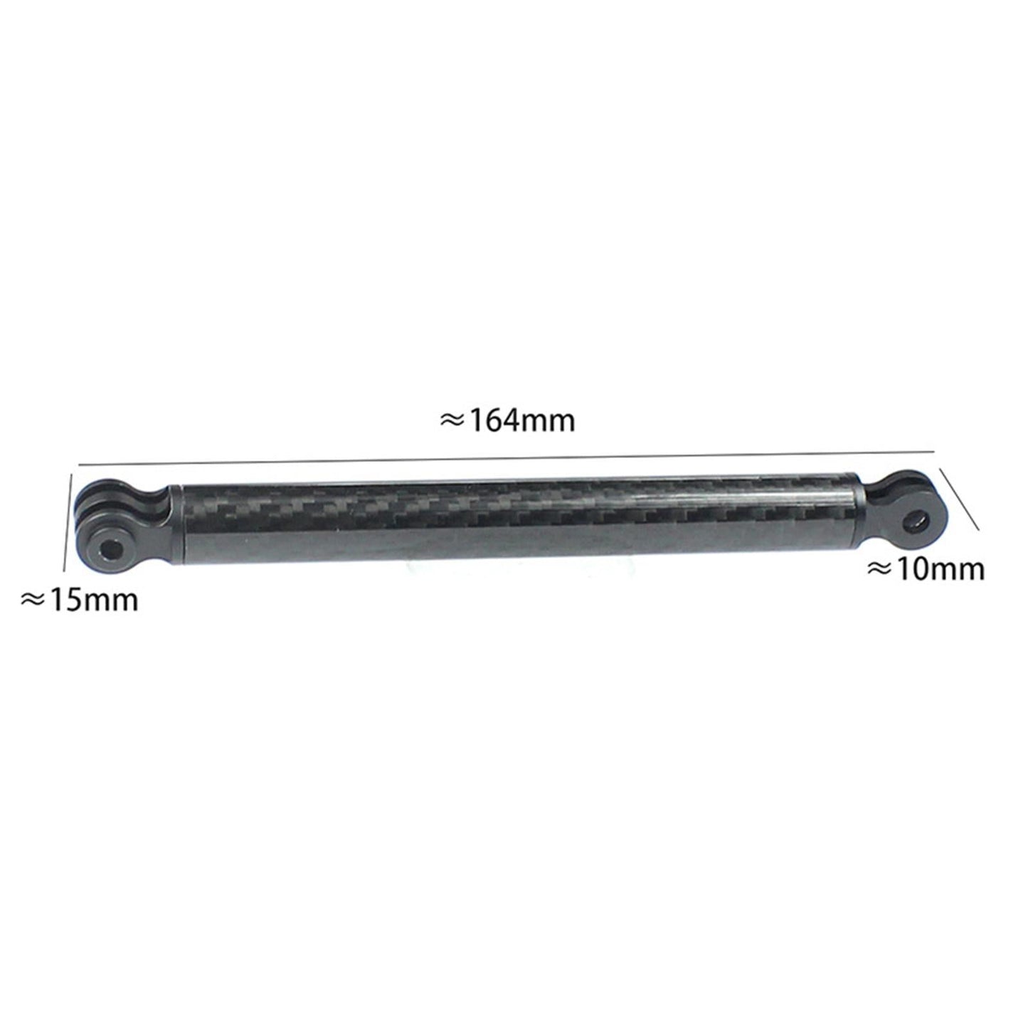 Aluminum Extension Arm Pole Mount Base for Insta360 One R X Cameras 164mm