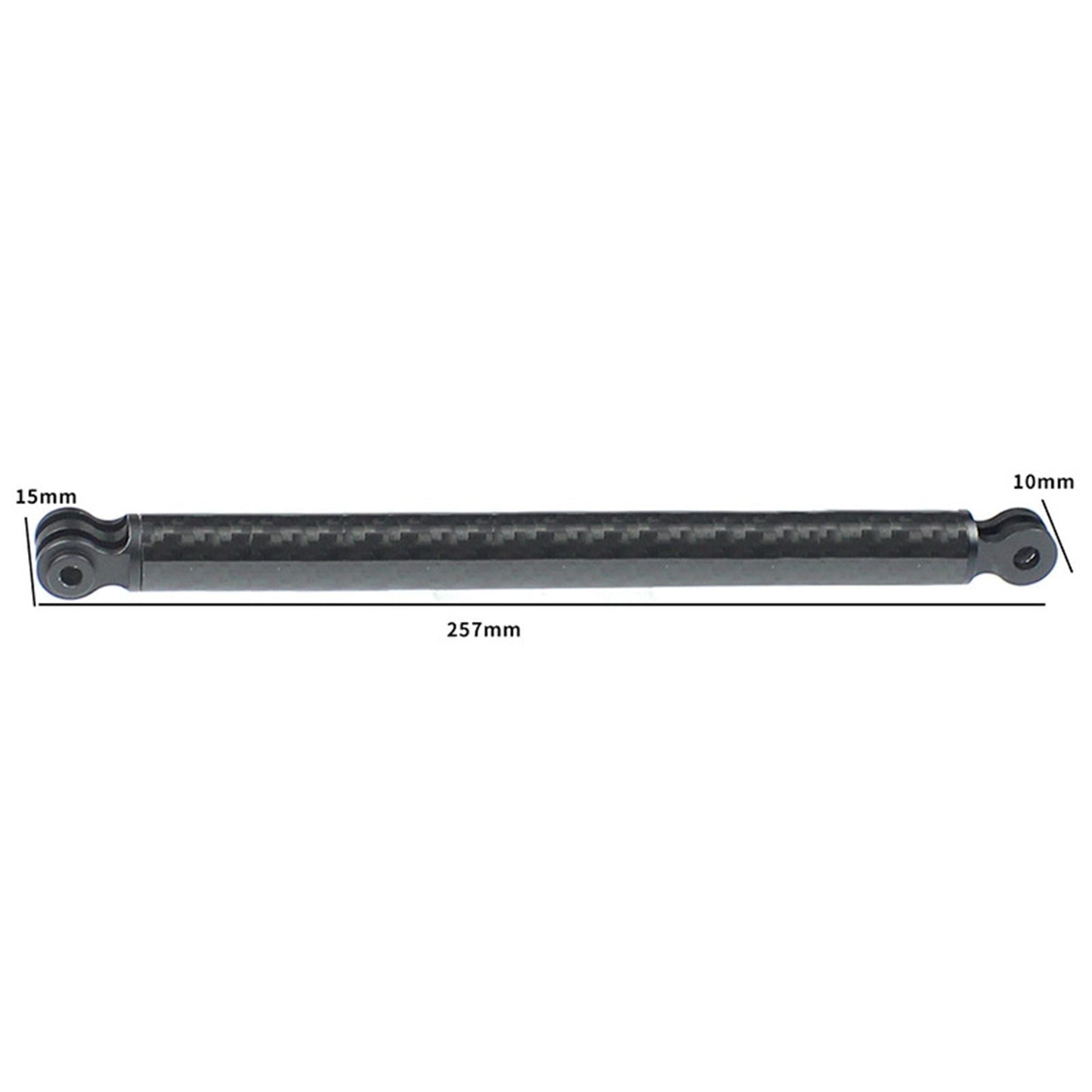 Aluminum Extension Arm Pole Mount Base for Insta360 One R X Cameras 257mm