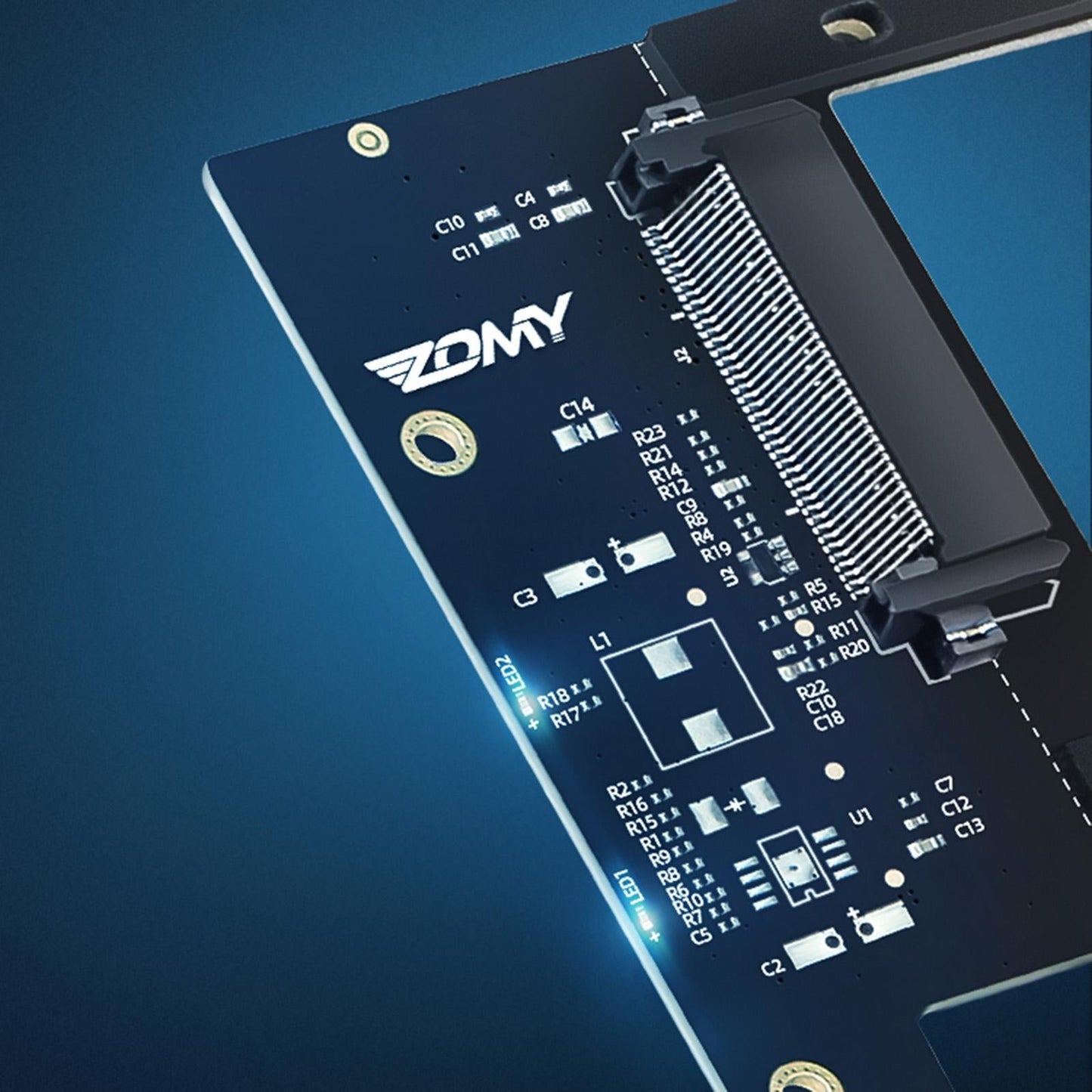 Standard Mini U.2 to PCIe Adapter Expansioncard for 2.5-Inch SSD Drive