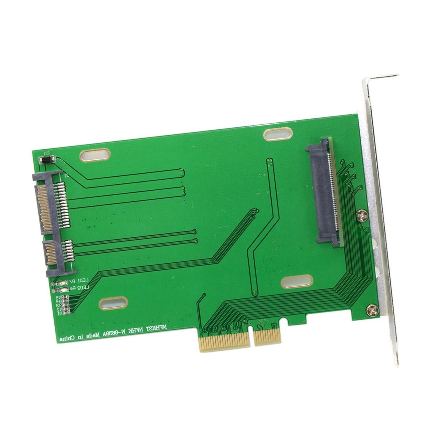 Plastic Mini Universal PCIe to U.2 Adapter PCI-E for Drive 750 NVMe PCIe SSD