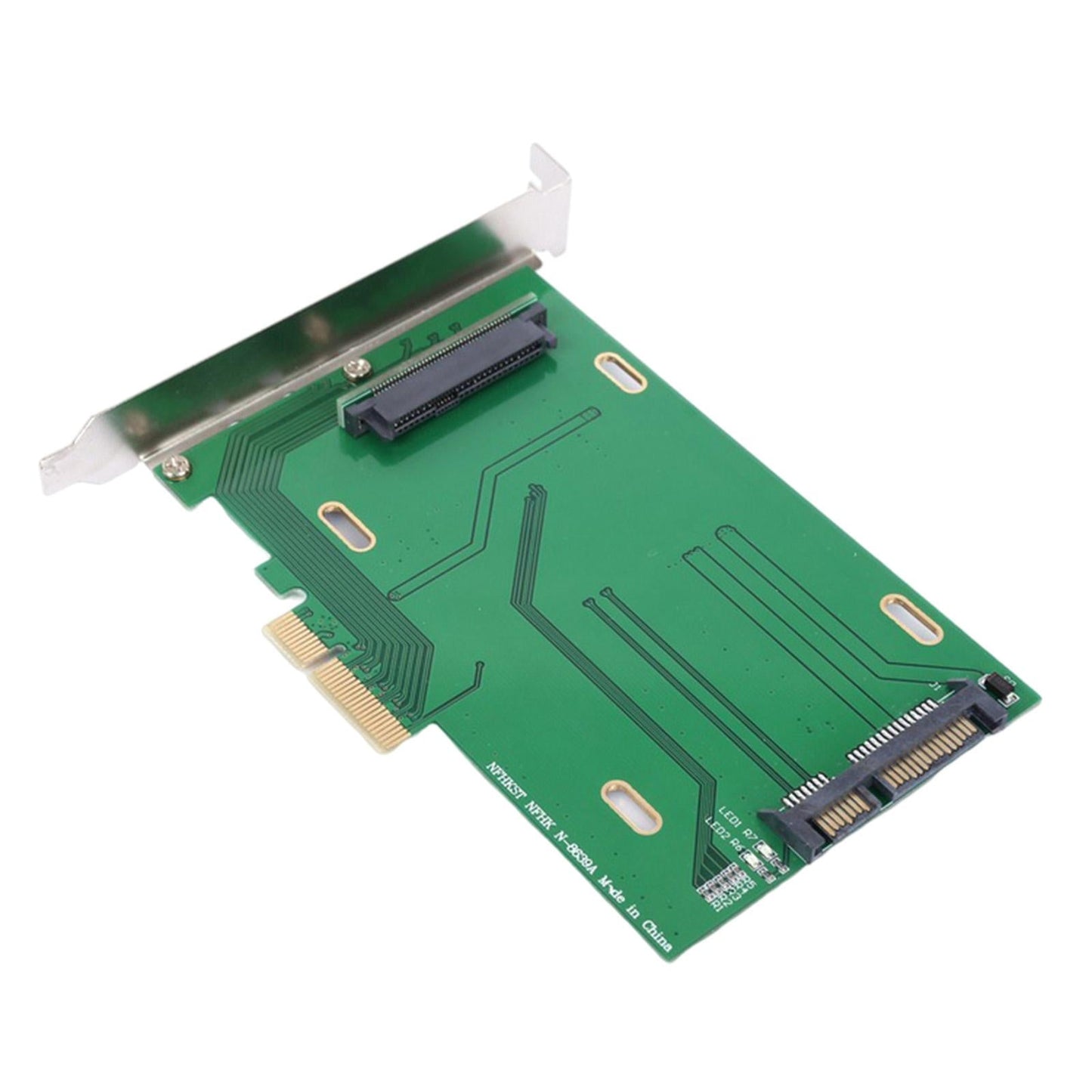 Plastic Mini Universal PCIe to U.2 Adapter PCI-E for Drive 750 NVMe PCIe SSD