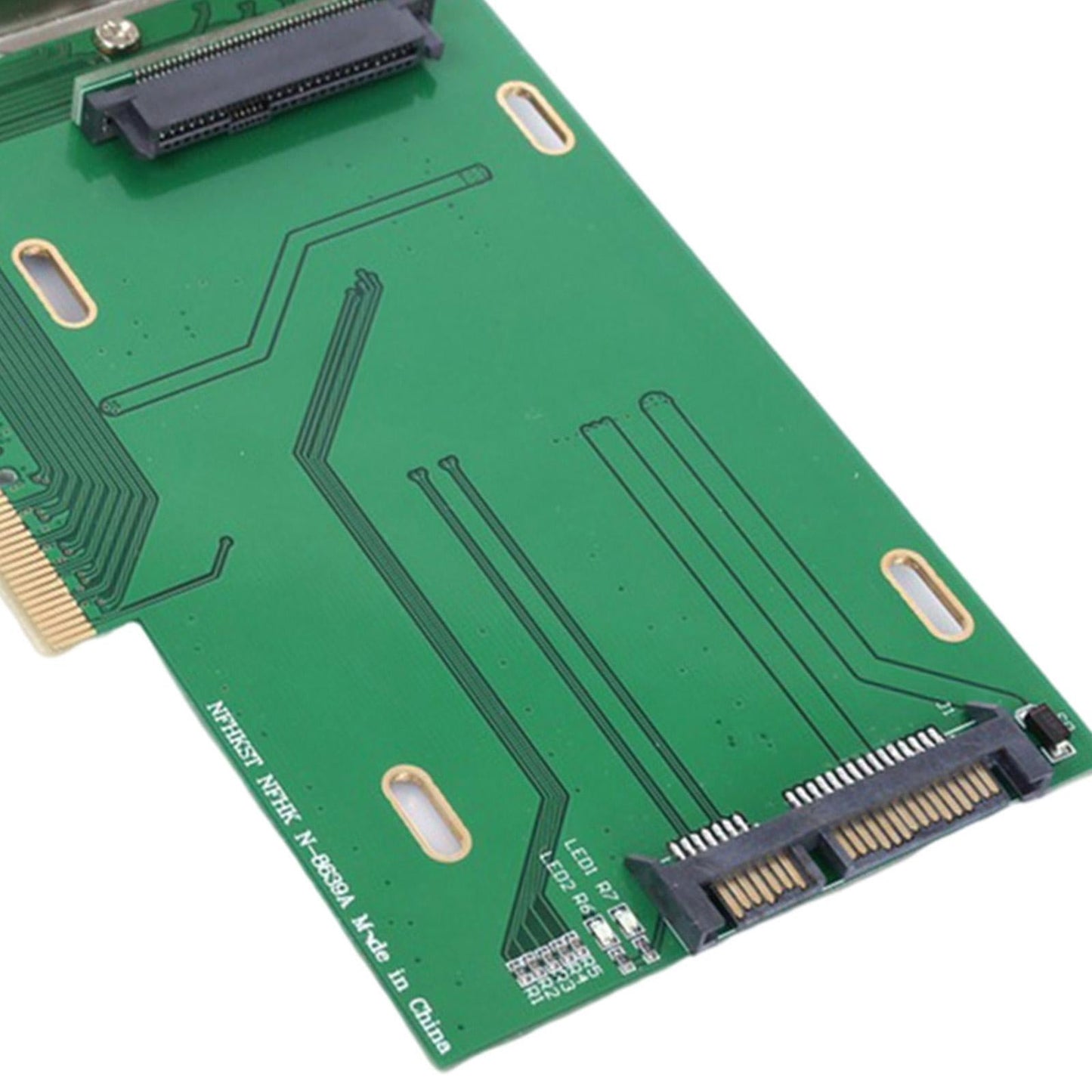 Plastic Mini Universal PCIe to U.2 Adapter PCI-E for Drive 750 NVMe PCIe SSD