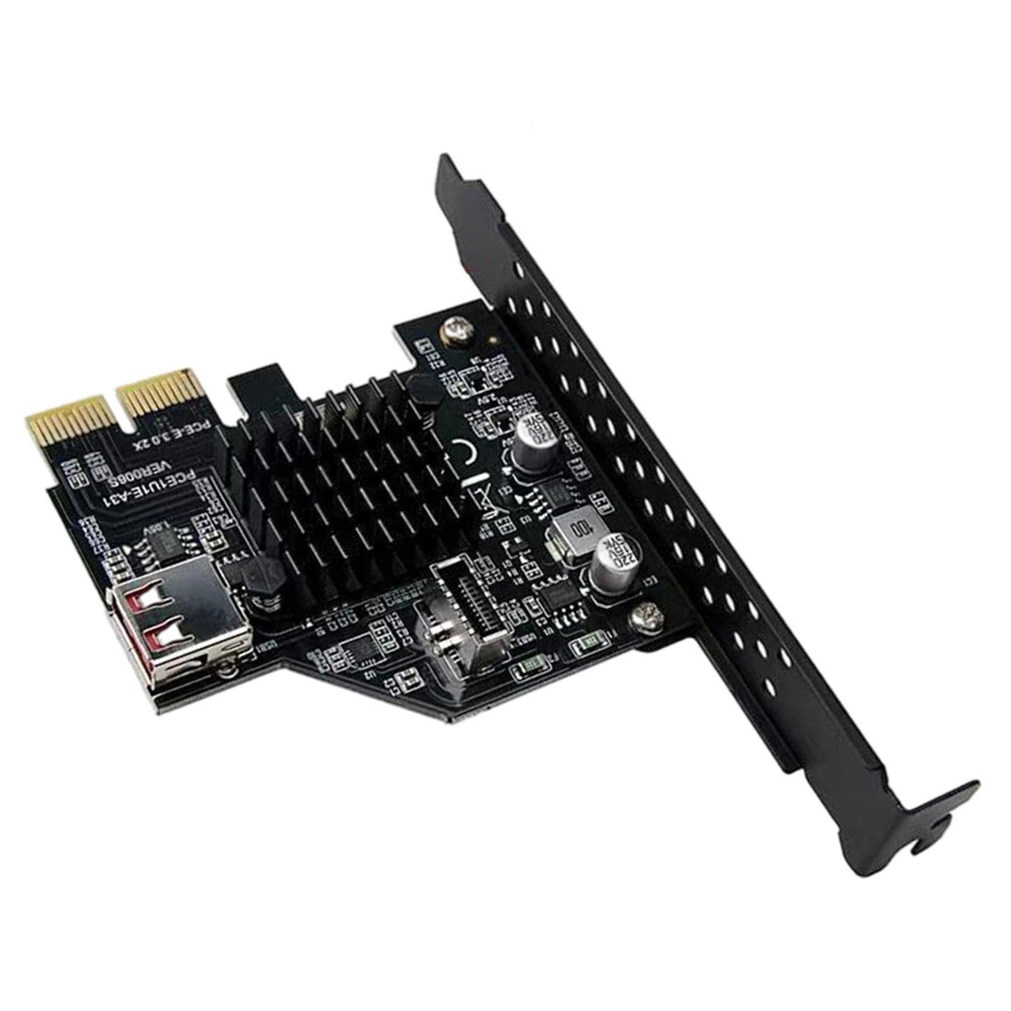USB3.1 2-Port Expansion Card Front Panel Connector 10 Gbit/s for Desktop PCs