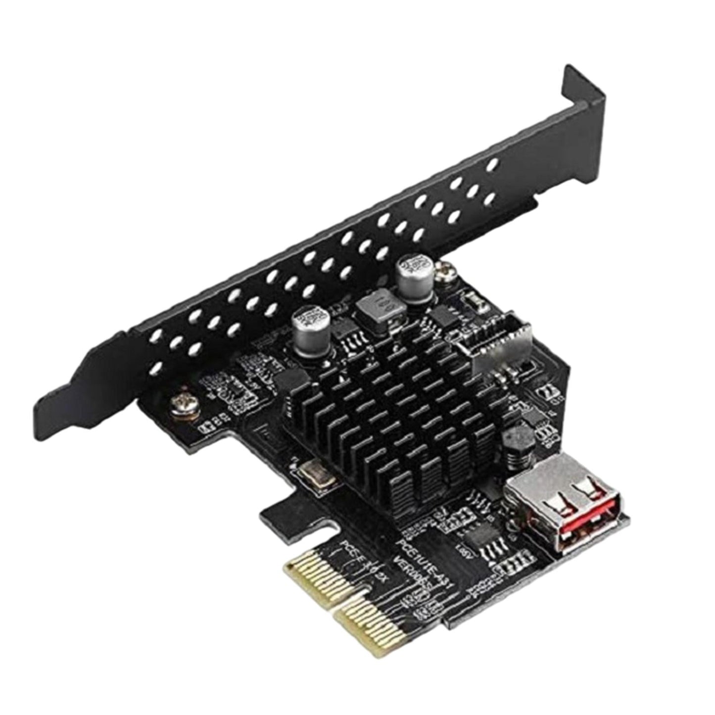 USB3.1 2-Port Expansion Card Front Panel Connector 10 Gbit/s for Desktop PCs