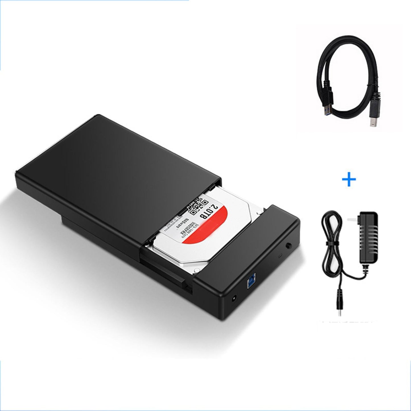 Portable External Hard Drive Enclosure for SATA III SSD 3.5 2.5 Inch SanDisk