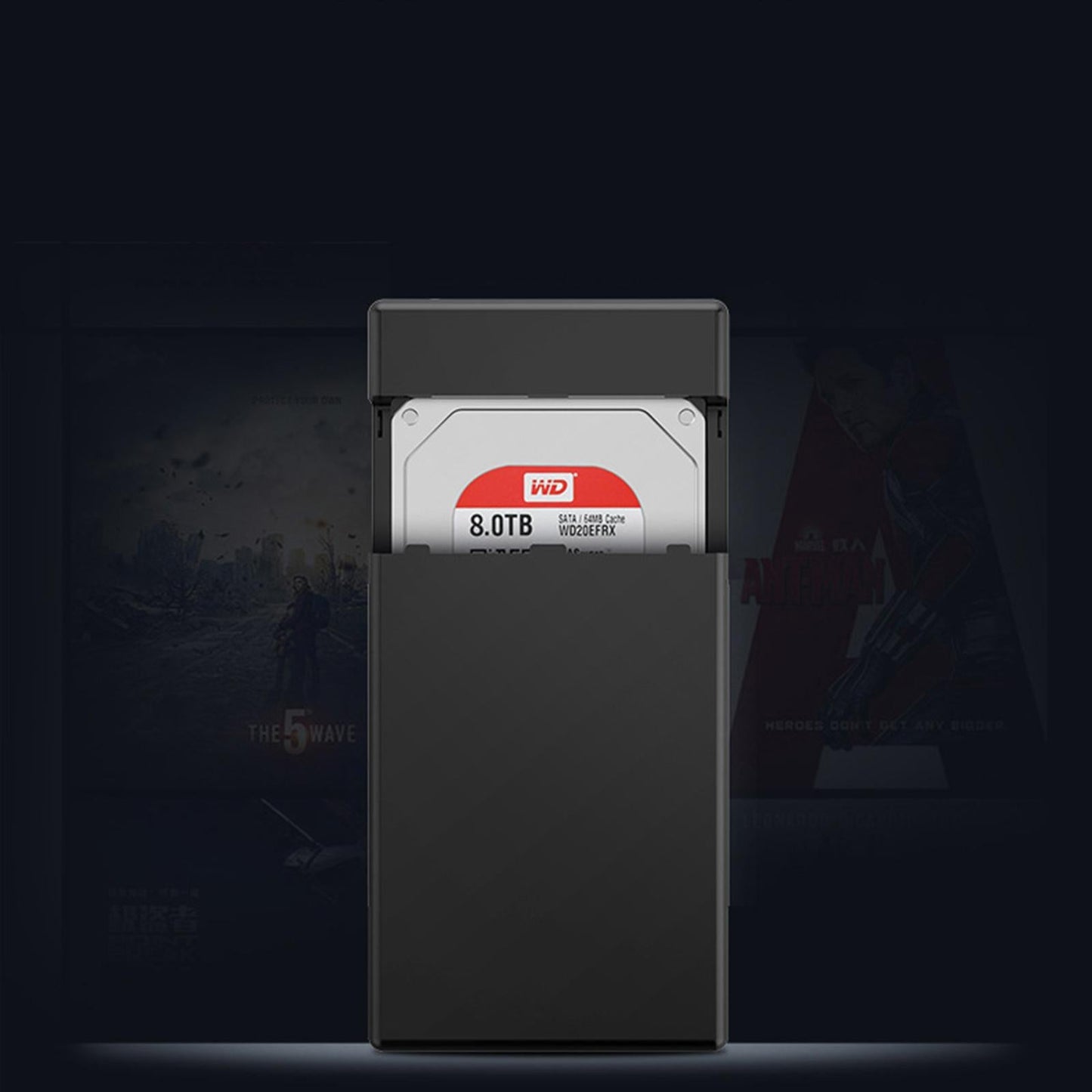 Portable External Hard Drive Enclosure for SATA III SSD 3.5 2.5 Inch SanDisk