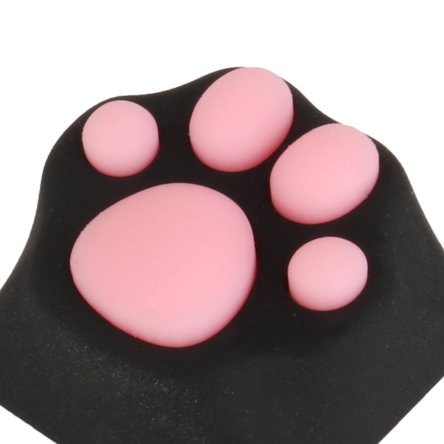 Customized ABS Silicone Kitty Paw Cat Paws Pad Keyboard key Caps Black pink