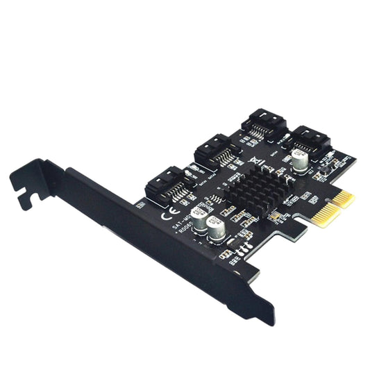 4-Port pci-e to SATA 3.0 Expansion Card Adapter Converter Boards for PC
