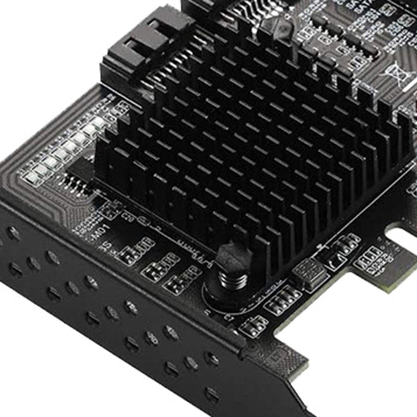 PCIe 8 Ports SATA III 6Gbps Adapter Converter Board Expansion Card for HDD