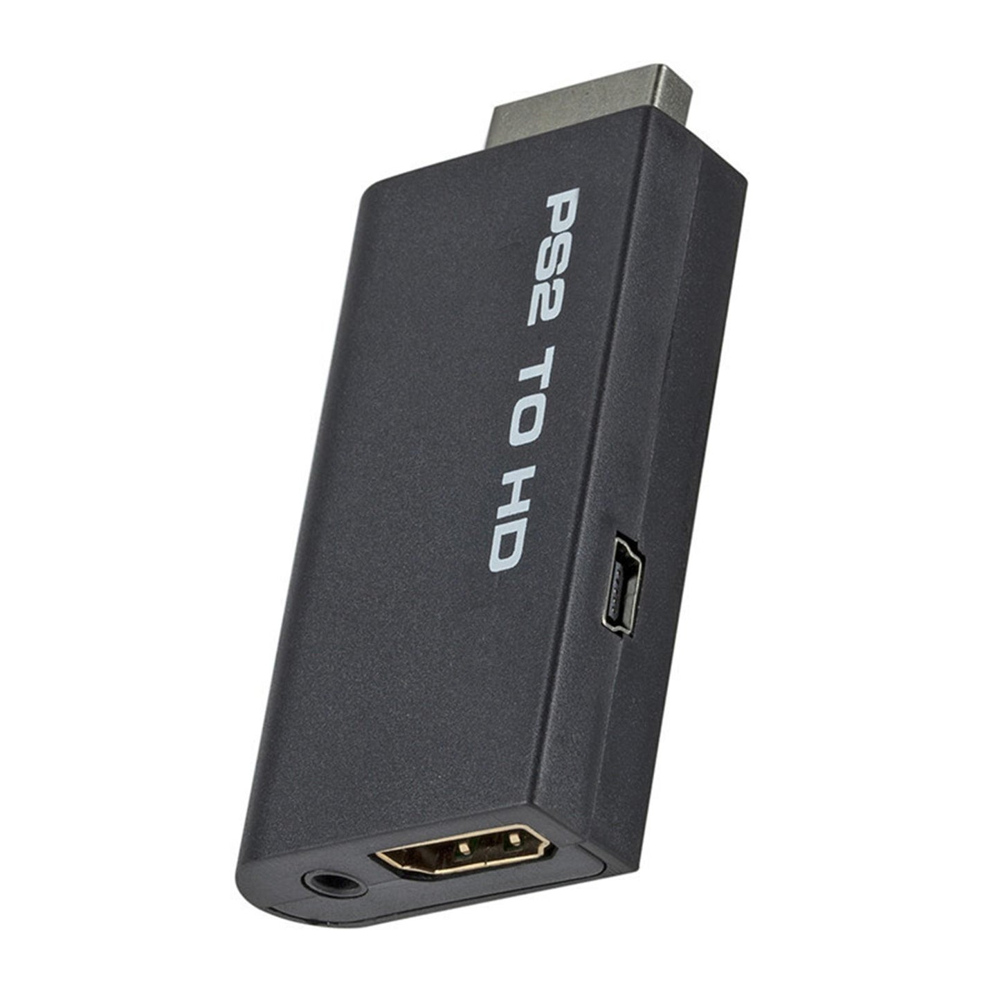 For PS2 to HDMI Converter Adapter 480p with 3.5mm Audio Output for HDTV