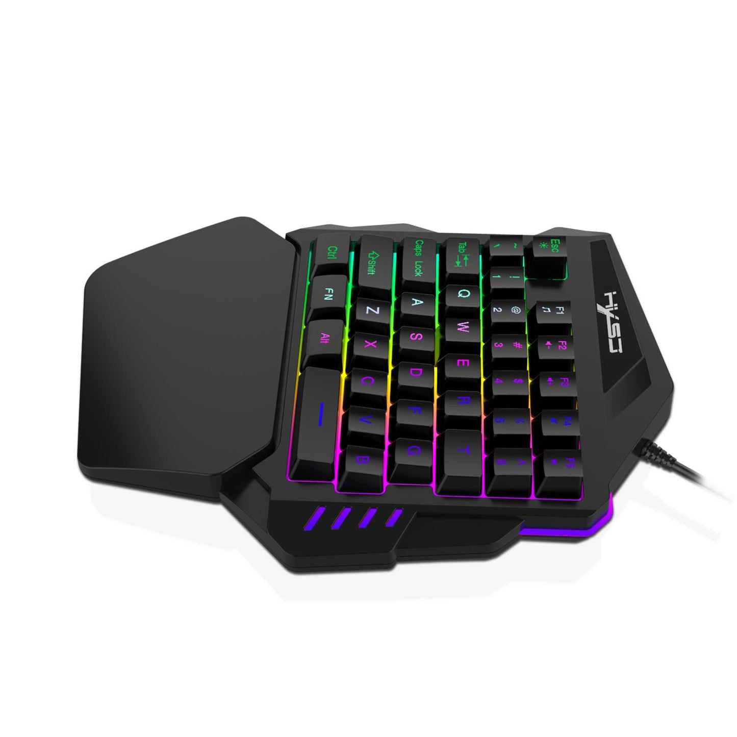 Portable Keyboard with Mouse 35-Key LED Backlit for Android PC Phones Gaming
