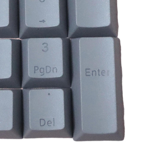 DIY PBT Key Caps Cover Kit for Cherry Mechanical Keyboard 17 Keycaps Grey