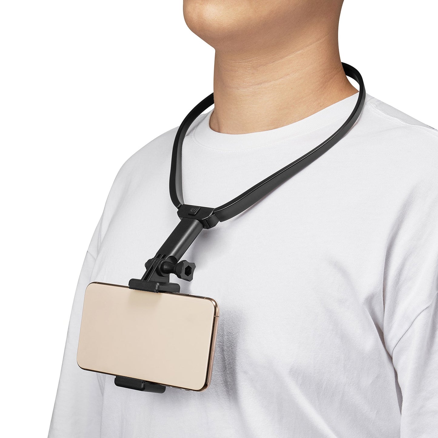 POV/Vlog Neck Holder Mount Head Strap for GoPro Comfortable with adapter