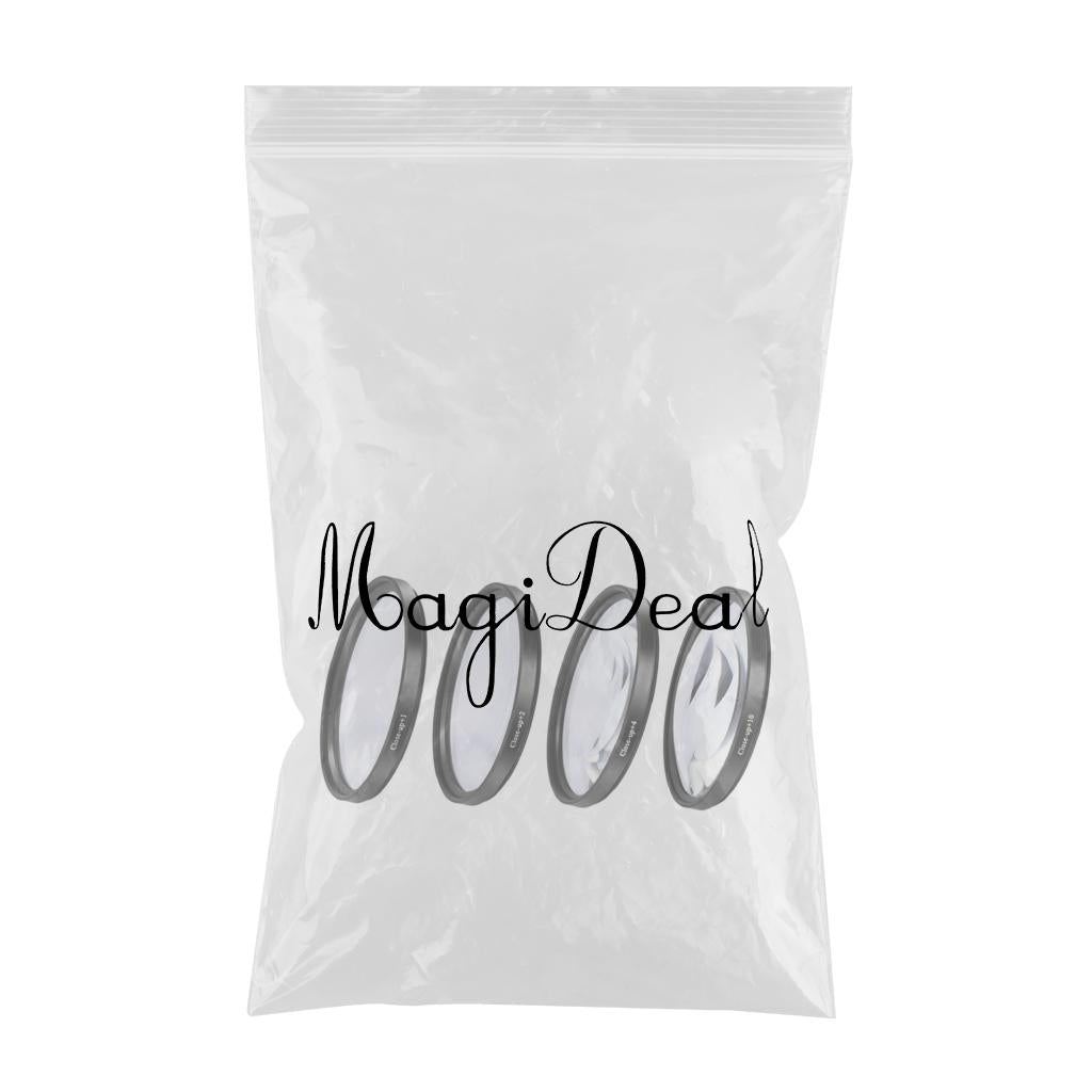 Close-up Filter Kit +1 +2 +4 +10 Lens Set for Digital Cameras  40.5mm