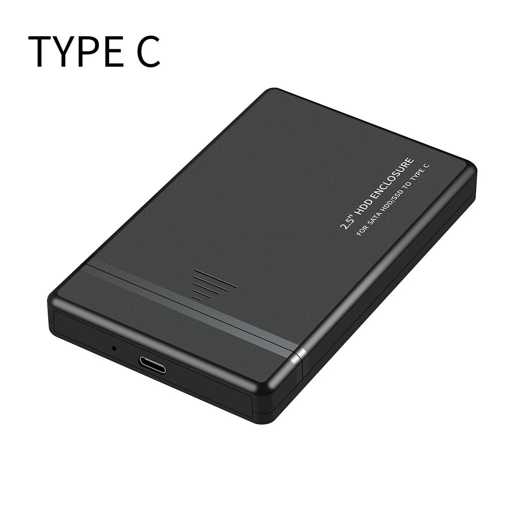 2.5'' Hard Drive Enclosure HDD Case Storage Case USB for Laptop PC  USB3.1