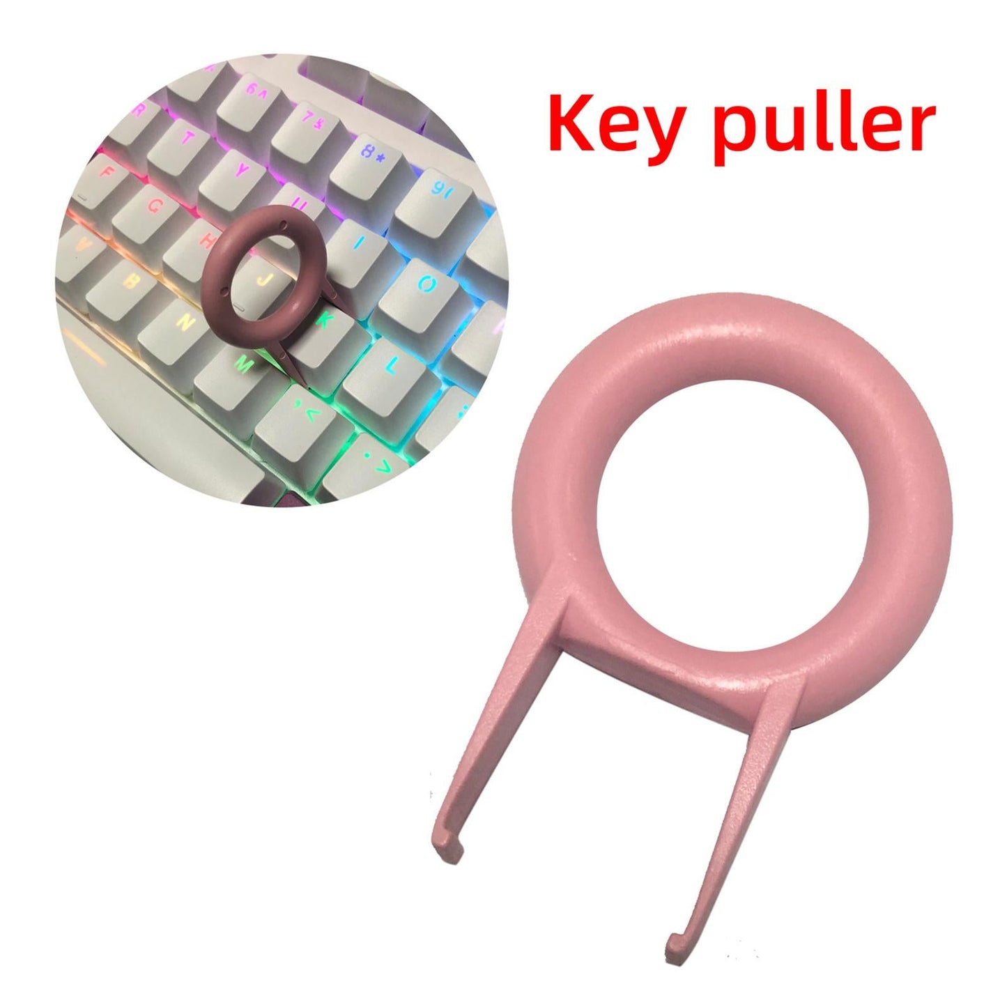 DIY PBT 104 Keys Keycaps for 61 64 72 98 Gaming Mechanical Keyboard  Cyan