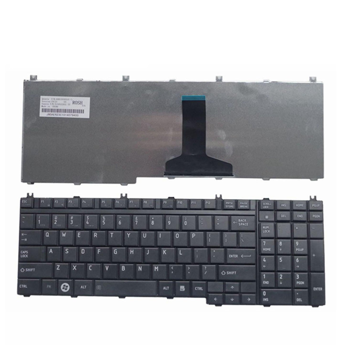 New US Layout Keyboard Parts for P305 P500 L505 X200 X505 F501 Laptops Matte