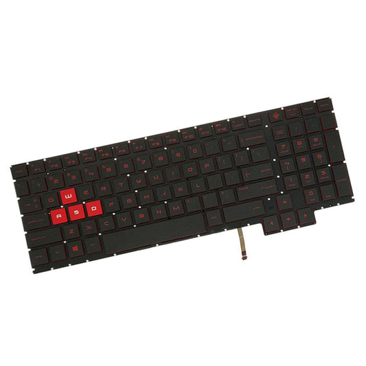 US English Keyboard for HP Omen 15-CE010CA Laptop Ribbon Cable Included