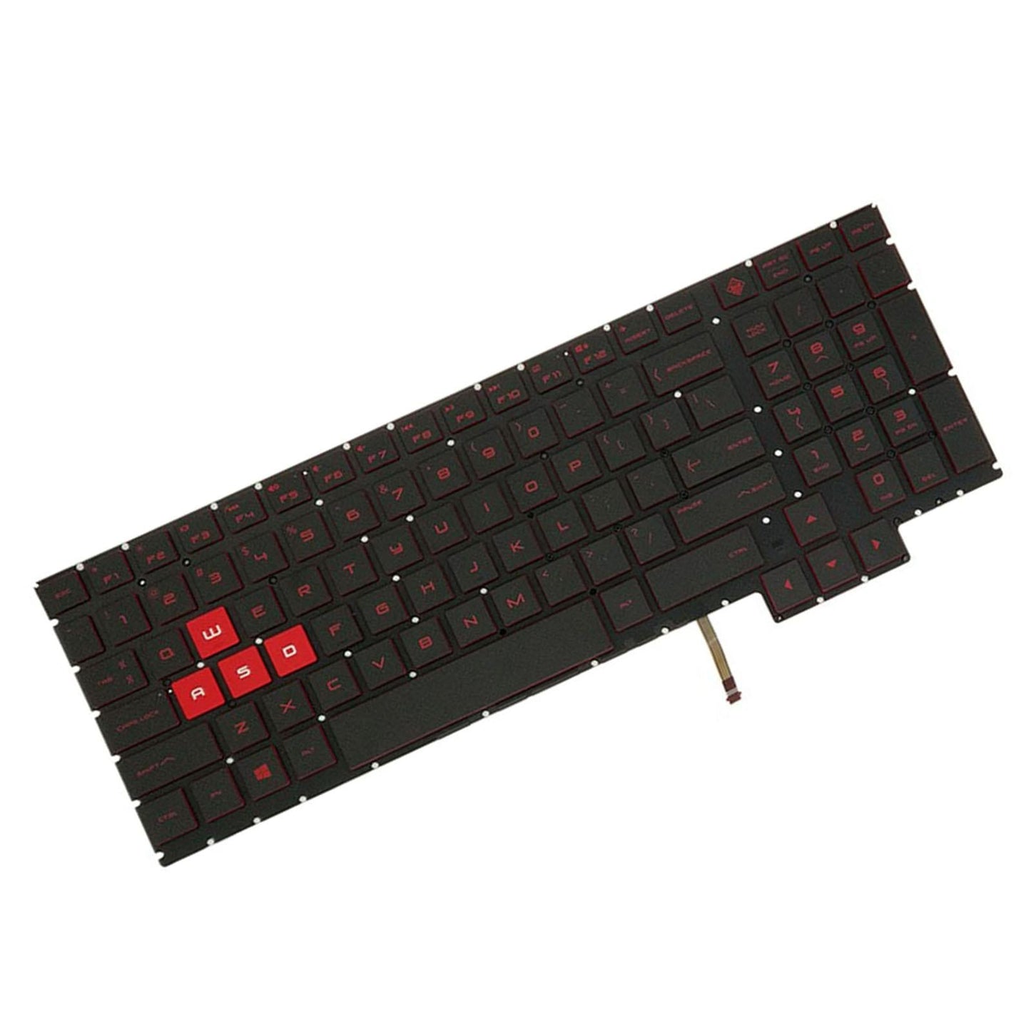 US English Keyboard for HP Omen 15-CE010CA Laptop Ribbon Cable Included