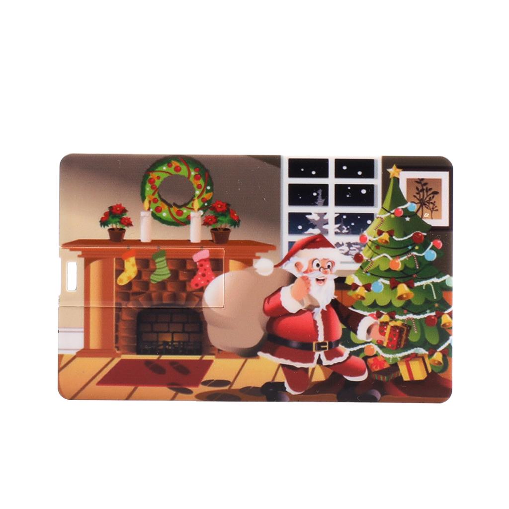 Santa Claus Shape USB Flash Drive Thumb Drive Memory Stick 128G 02 style