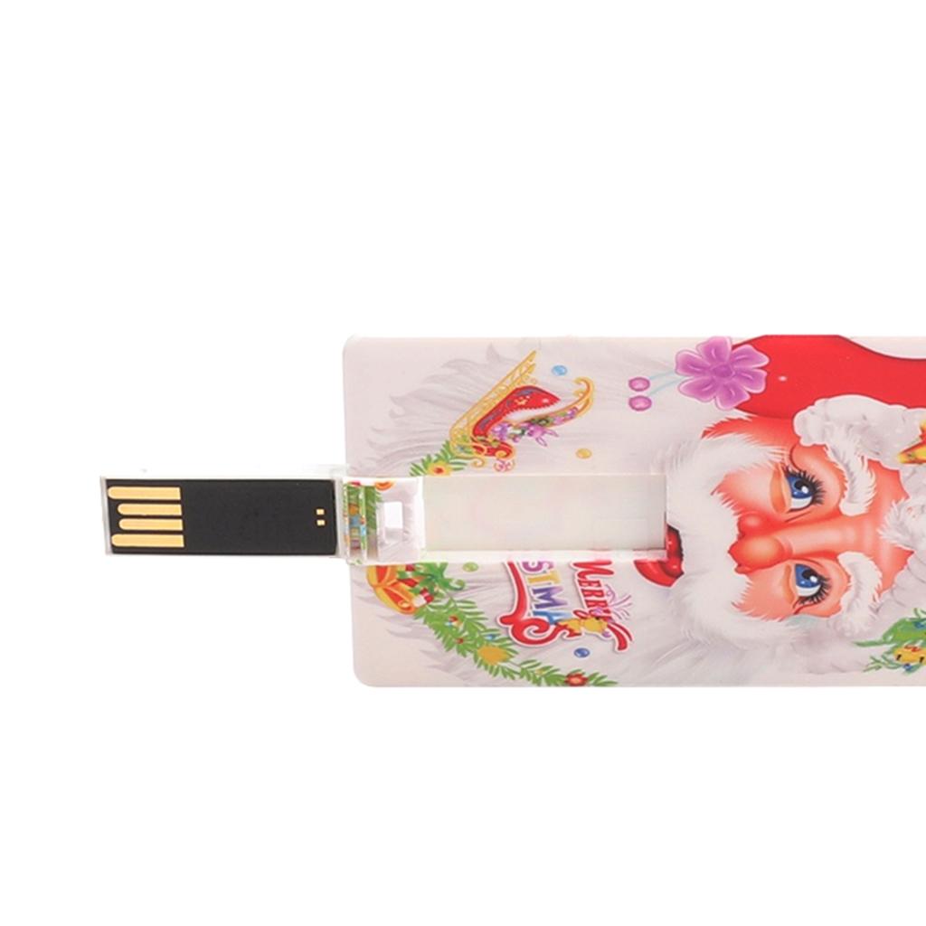 Santa Claus Shape USB Flash Drive Thumb Drive Memory Stick 128G 03 style