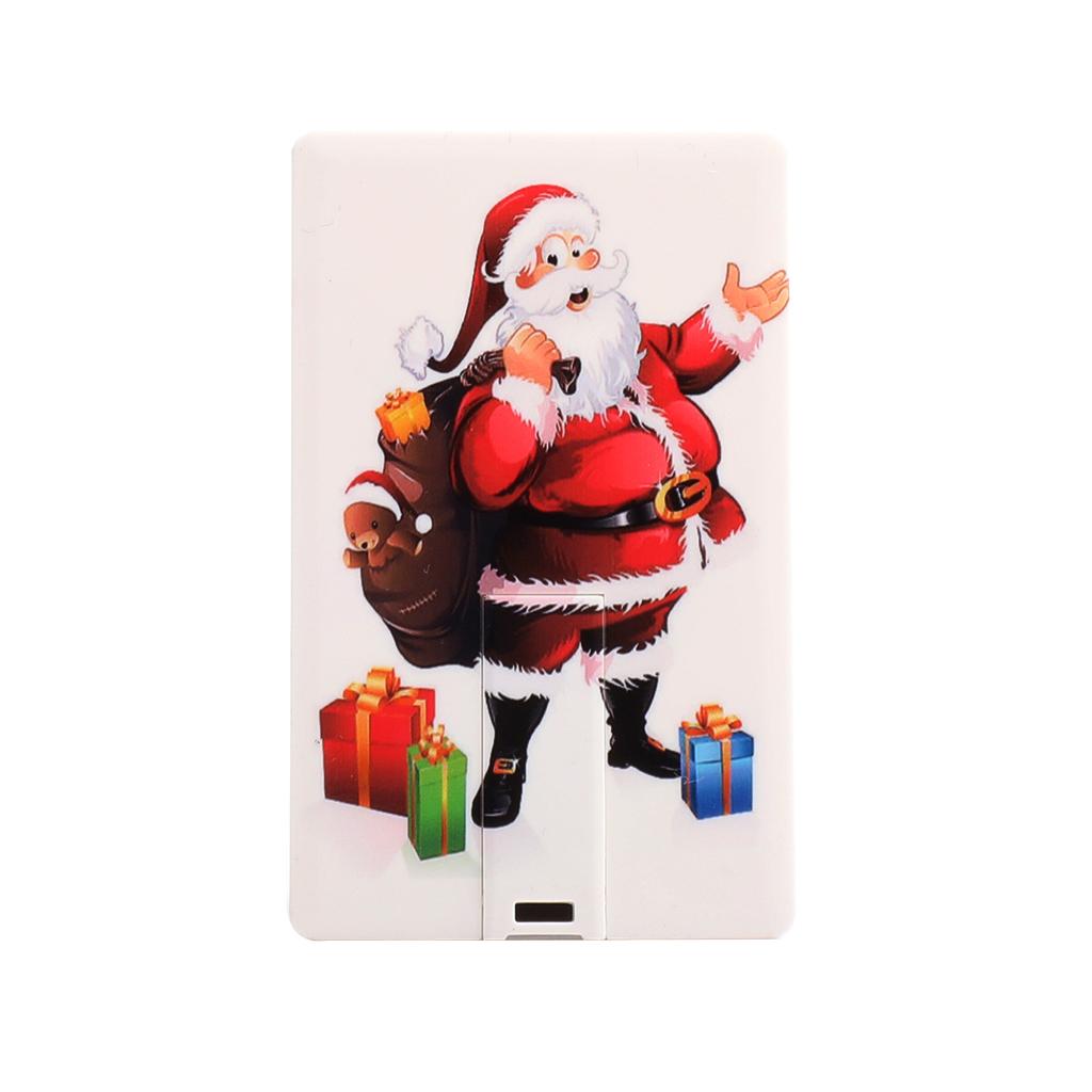 Christmas Card Shaped USB Flash Drive Thumb Drive USB Memory Stick 4GB