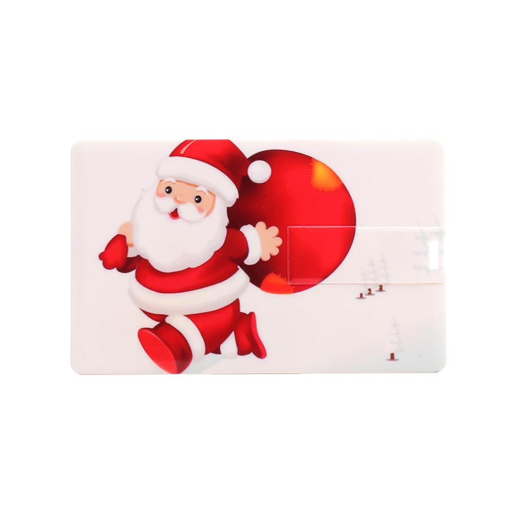 Christmas card Shaped USB Flash Drive Thumb Drive U Disk Memory Stick 4GB