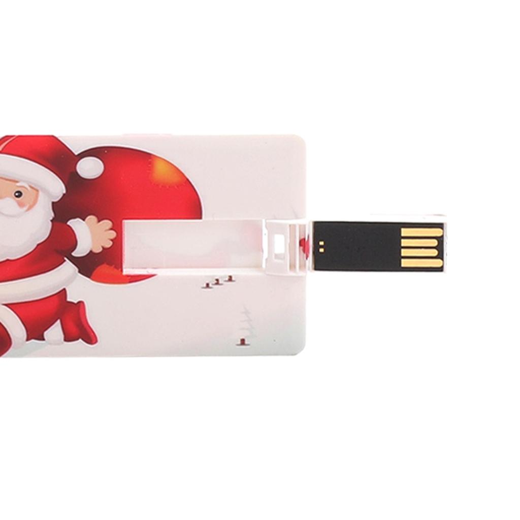 Christmas card Shaped USB Flash Drive Thumb Drive U Disk Memory Stick 16GB