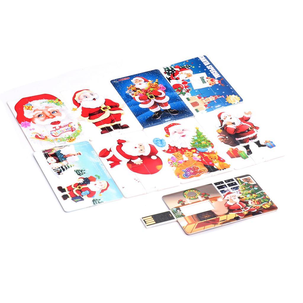 Christmas card USB Flash Drive Thumb Drive USB Drive Memory Stick 16GB