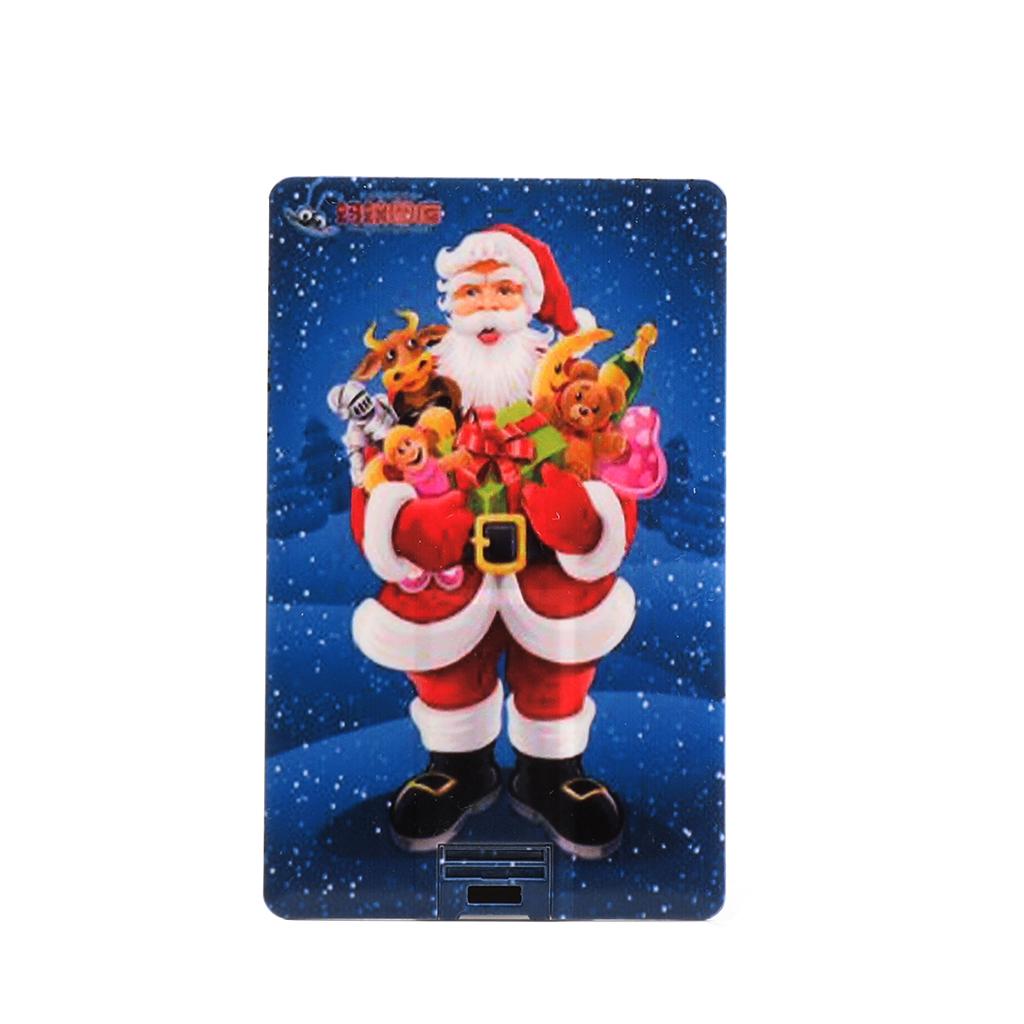 Santa Claus Shape USB Flash Drive Thumb USB Drive Memory Stick 2GB