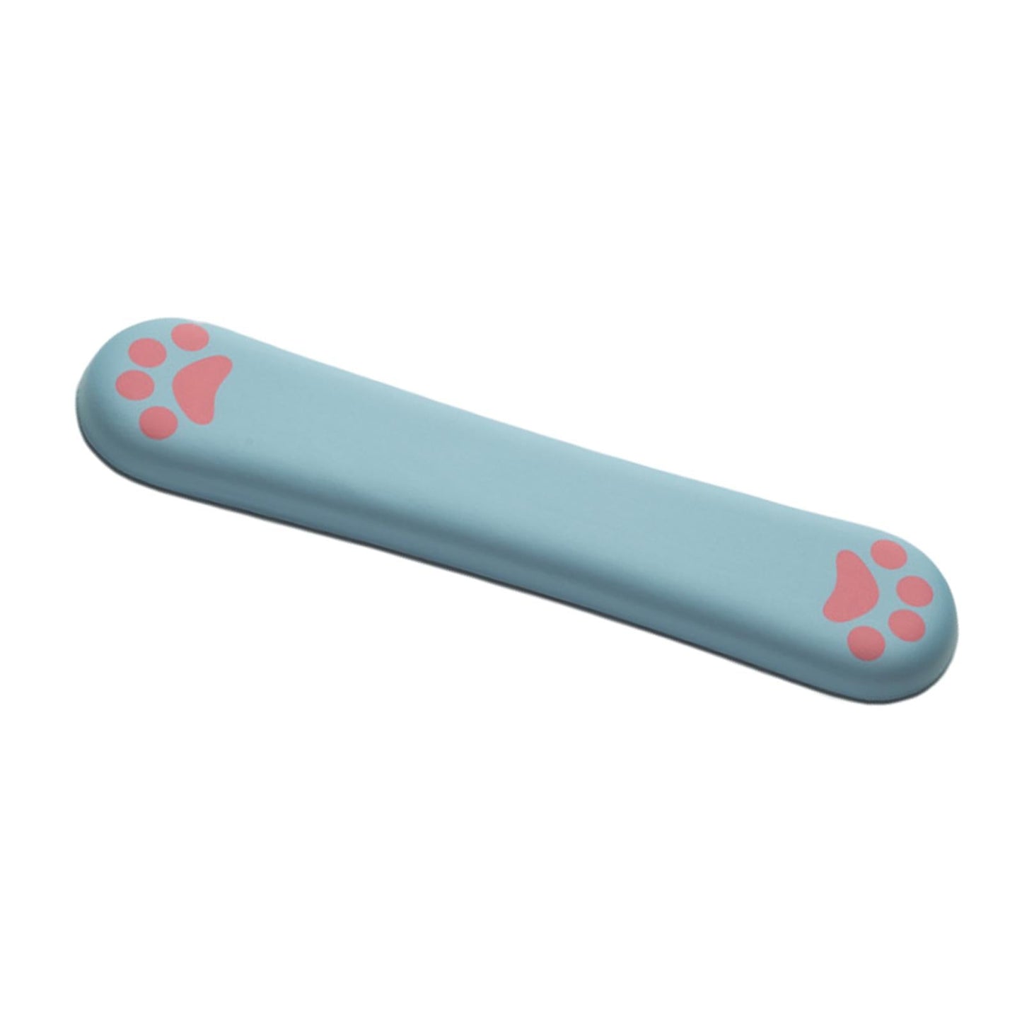 Ergonomic Keyboard Wrist Rest Pad For Laptop PC Computer Cat Paw Cyan