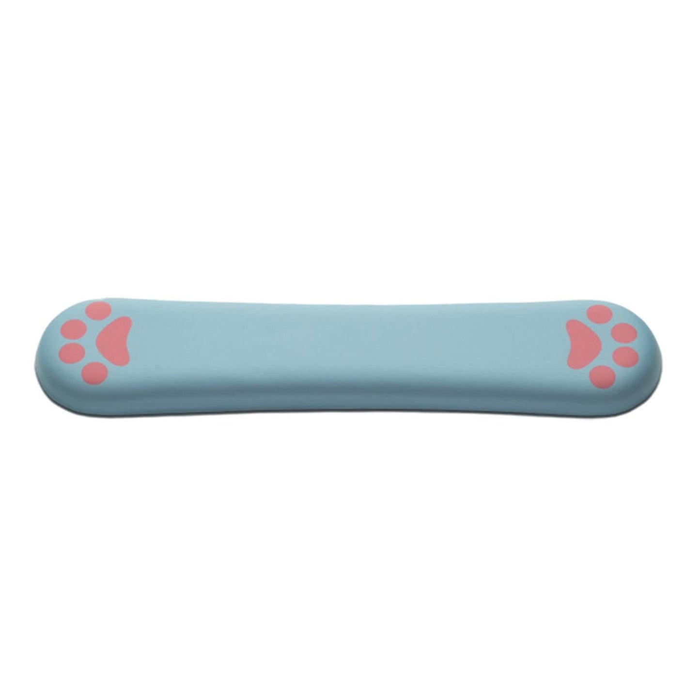 Ergonomic Keyboard Wrist Rest Pad For Laptop PC Computer Cat Paw Cyan