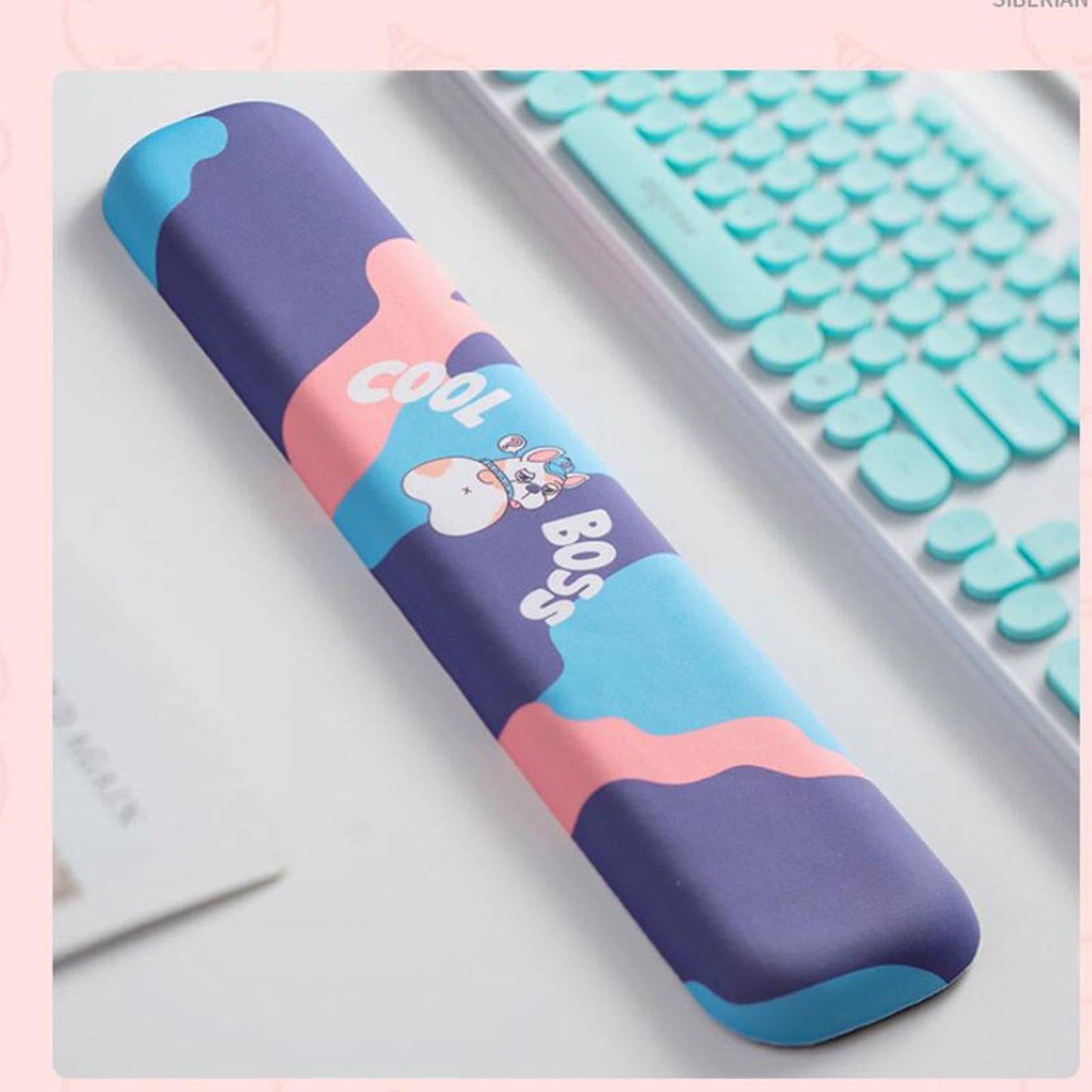 Cute Cartoon Keyboard Wrist Rest Pad For Laptop PC Computer  French Bulldog