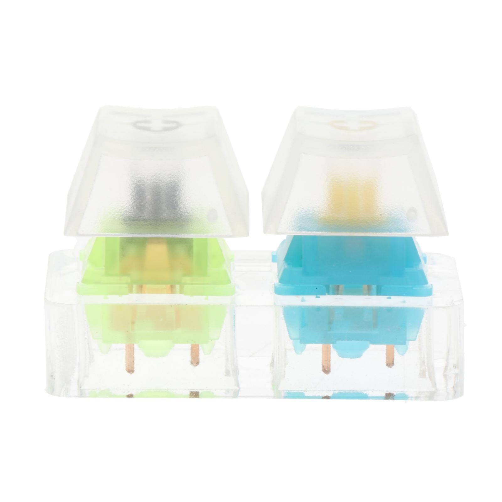 Translucent Keycaps Mechanical Keyboard Switch Tester Testing Tool 2 Keys