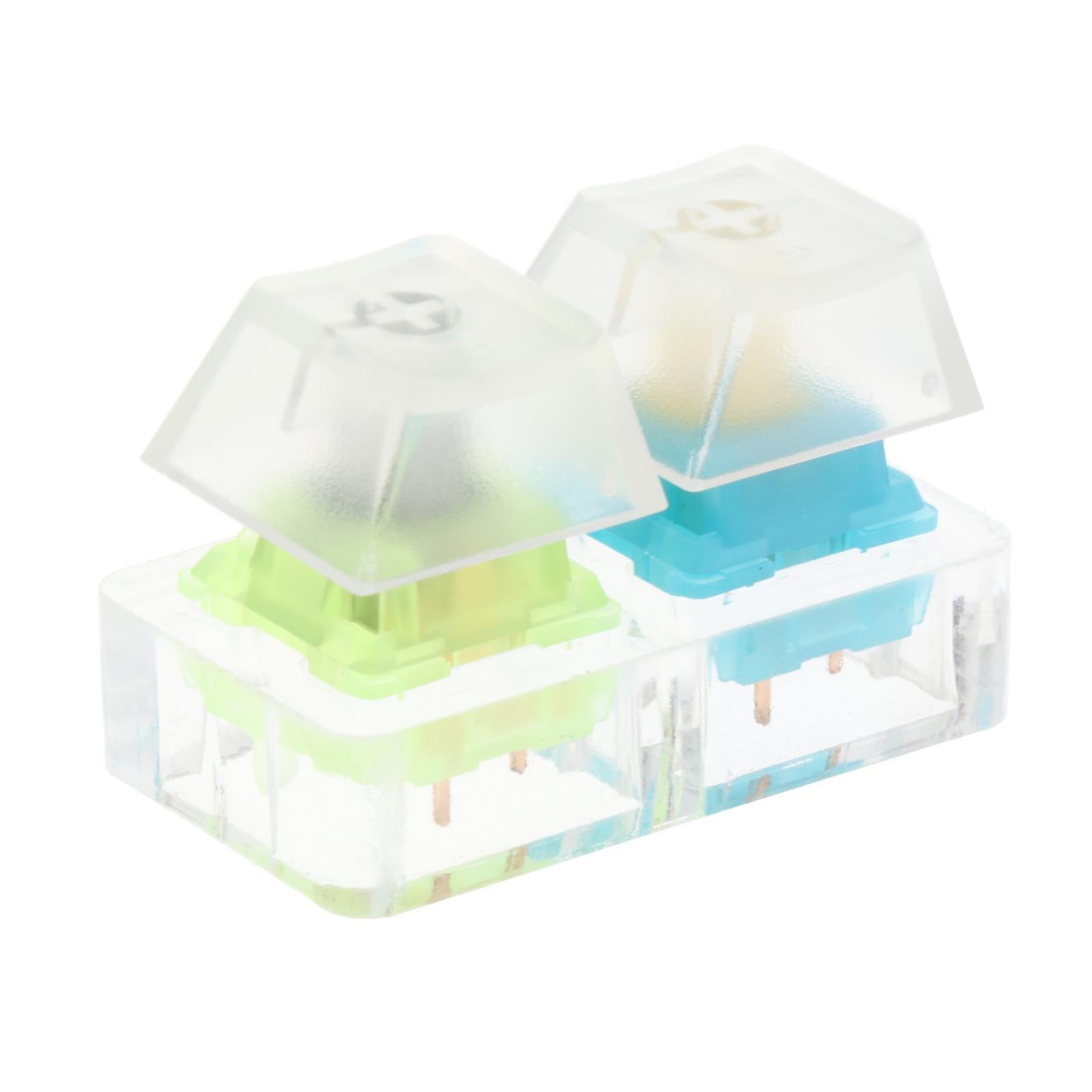 Translucent Keycaps Mechanical Keyboard Switch Tester Testing Tool 2 Keys