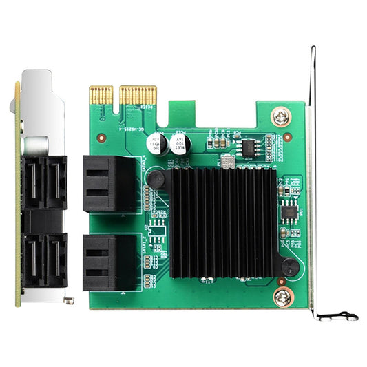 PCIE to SATA3.0 Expansion Card Adapter 1X 4X for Linux Desktop Accessory
