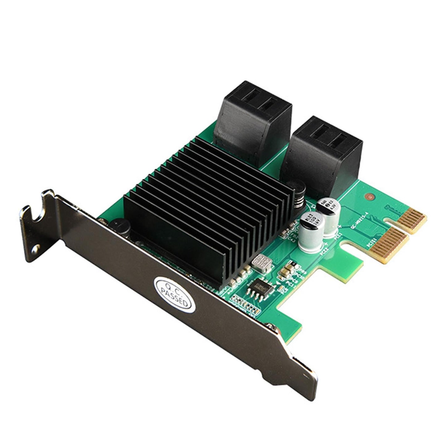 PCIE to SATA3.0 Expansion Card Adapter 1X 4X for Linux Desktop Accessory