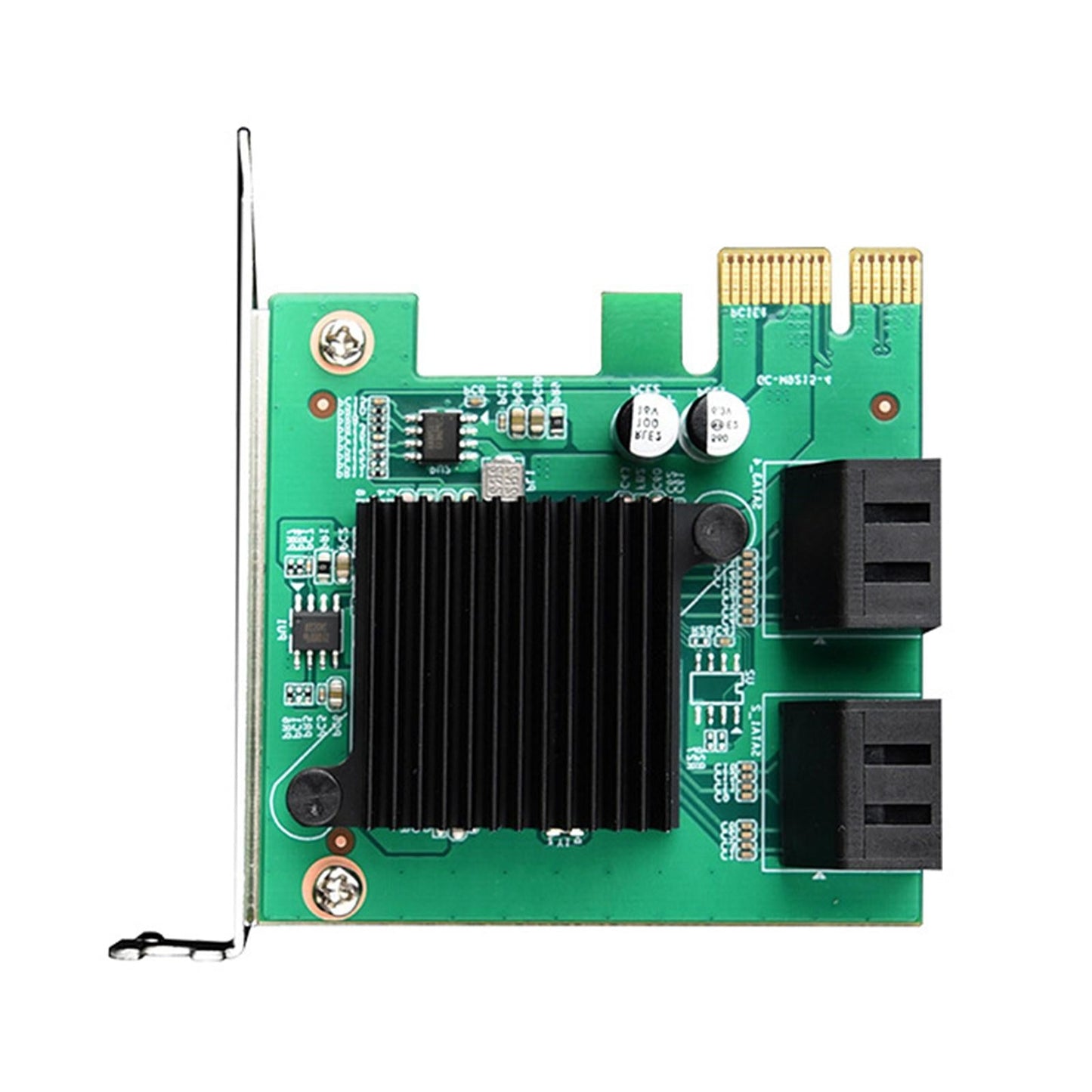 PCIE to SATA3.0 Expansion Card Adapter 1X 4X for Linux Desktop Accessory