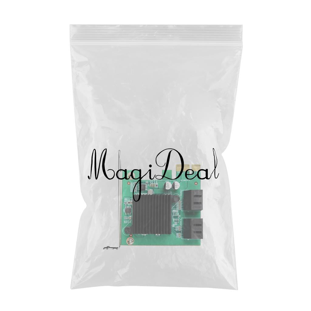 PCIE to SATA3.0 Expansion Card Adapter 1X 4X for Linux Desktop Accessory