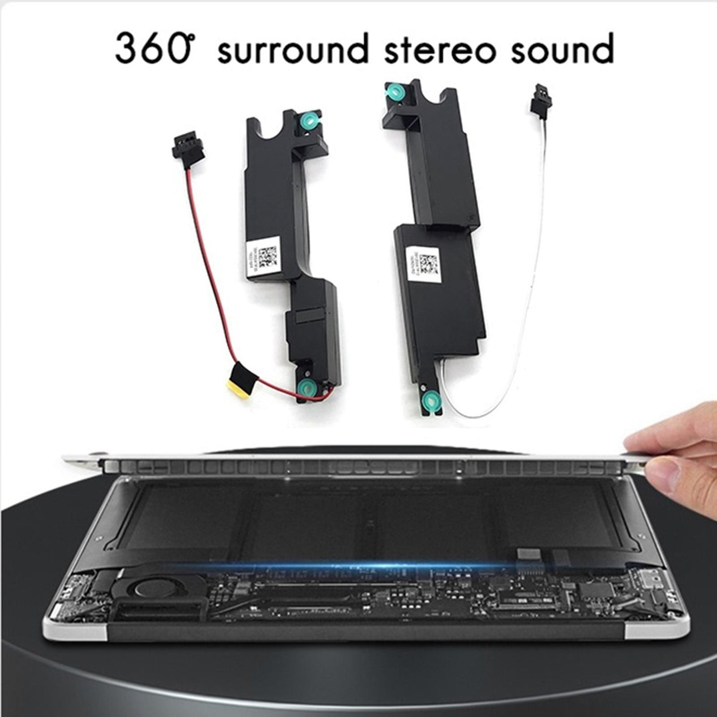 Built-in Speakers for HP 15-CH TPN-Q200 39X35SATP30 Replace Part 2pieces